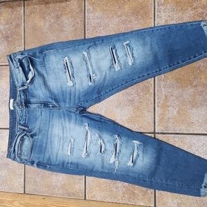 KANCAN kurvy mid rise ankle size 36 good condition